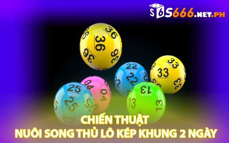 Chiến thuật nuôi song thủ lô kép khung 2 ngày